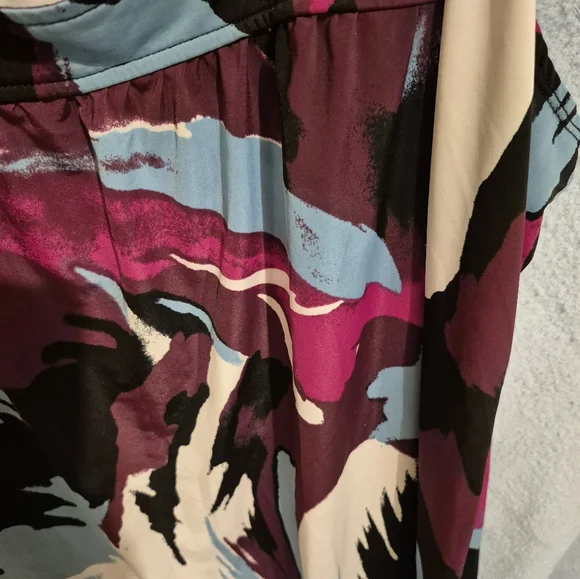 Square Neck Dressy Blouse - Picture 2 of 5